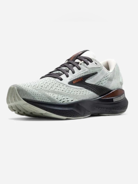 Brooks Shoes - Brooks Women's Adrenaline GTS 24 Running Shoes 9D Wide - Mercury/Ebony/Copper